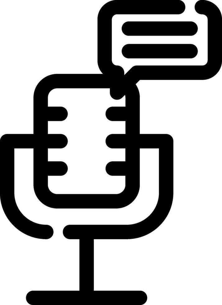 Podcast Creative Icon Design vector