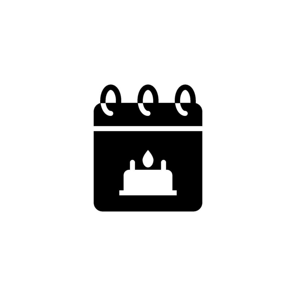 birth date icon vector design templates