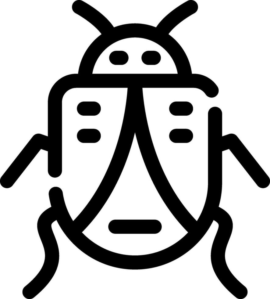 Bug Creative Icon Design vector