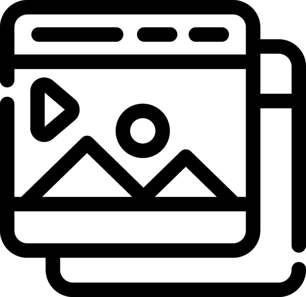 Content Creative Icon Design vector