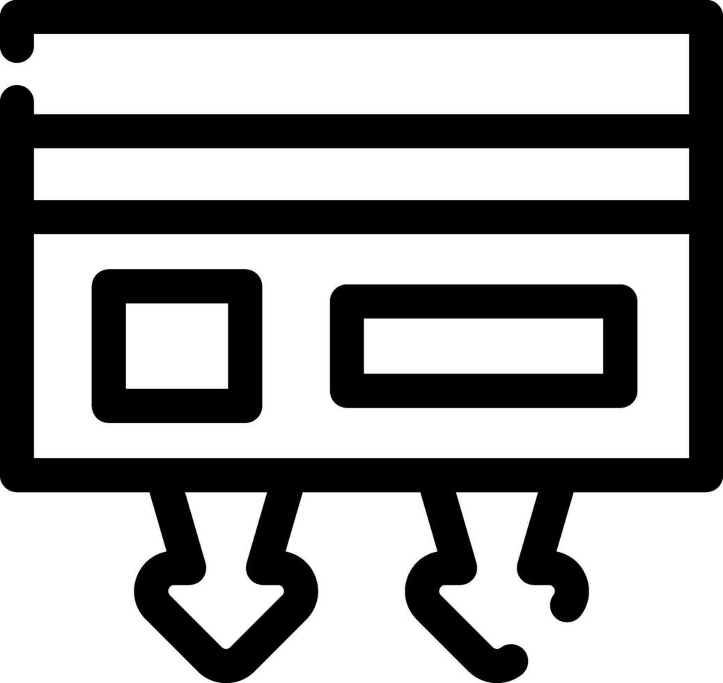 Cash Withdrawal Creative Icon Design vector
