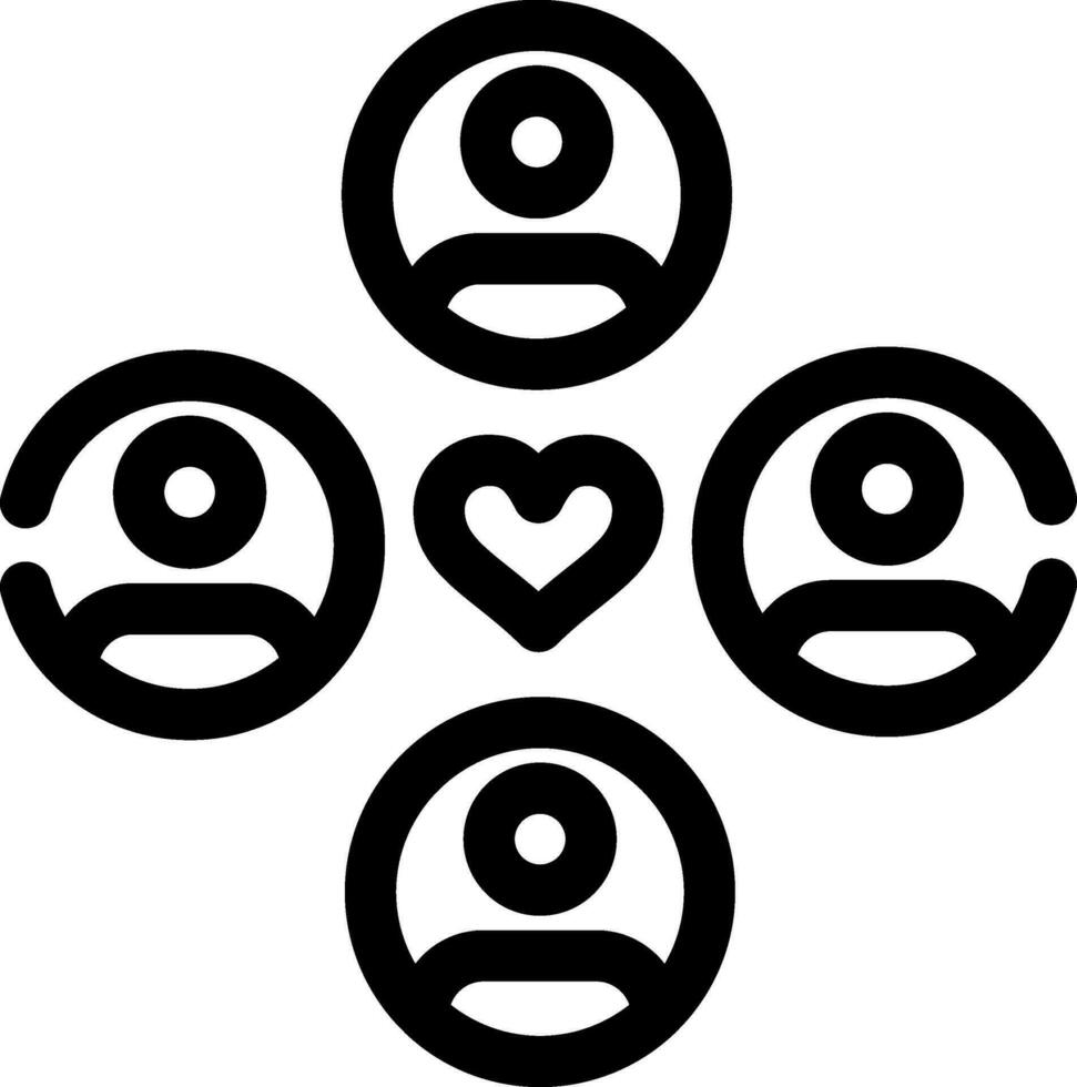Community Creative Icon Design vector