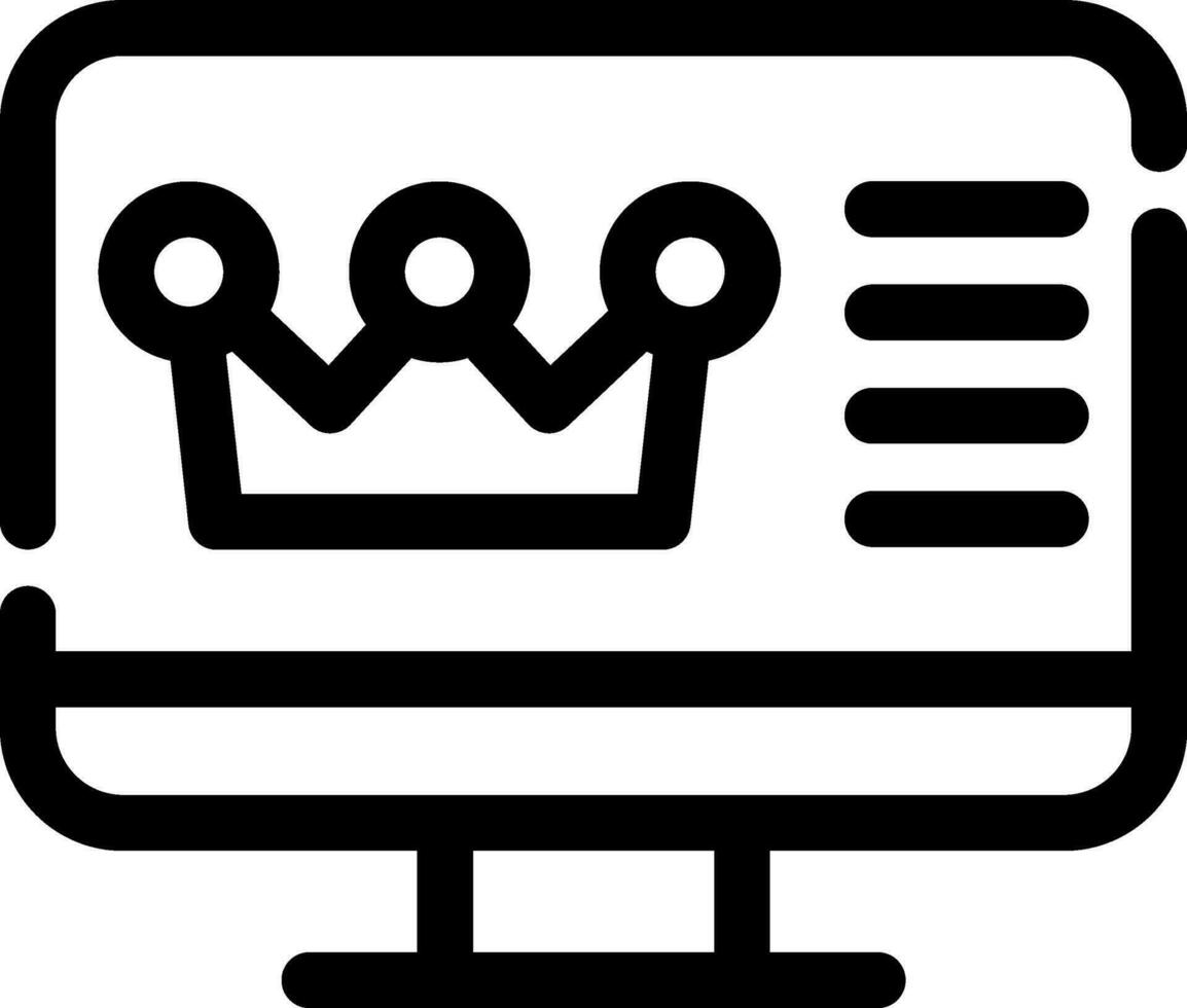 Premium Content Creative Icon Design vector