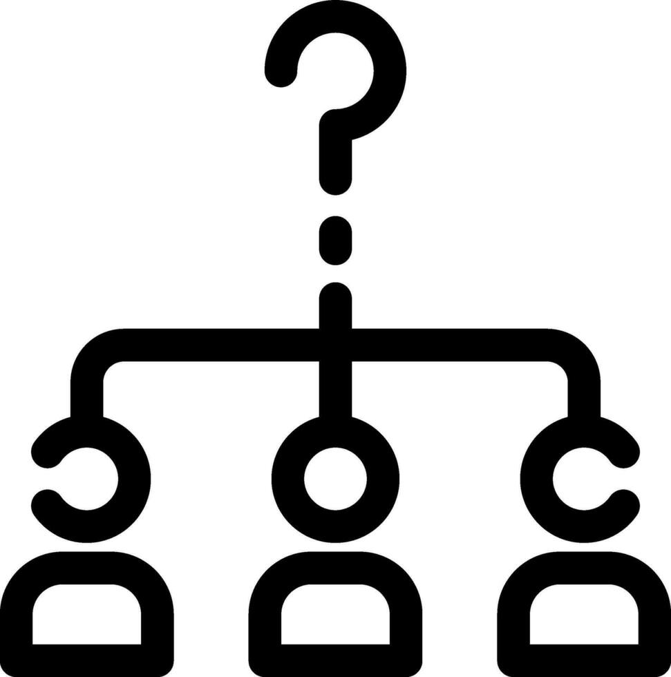Applicants Screening Creative Icon Design vector