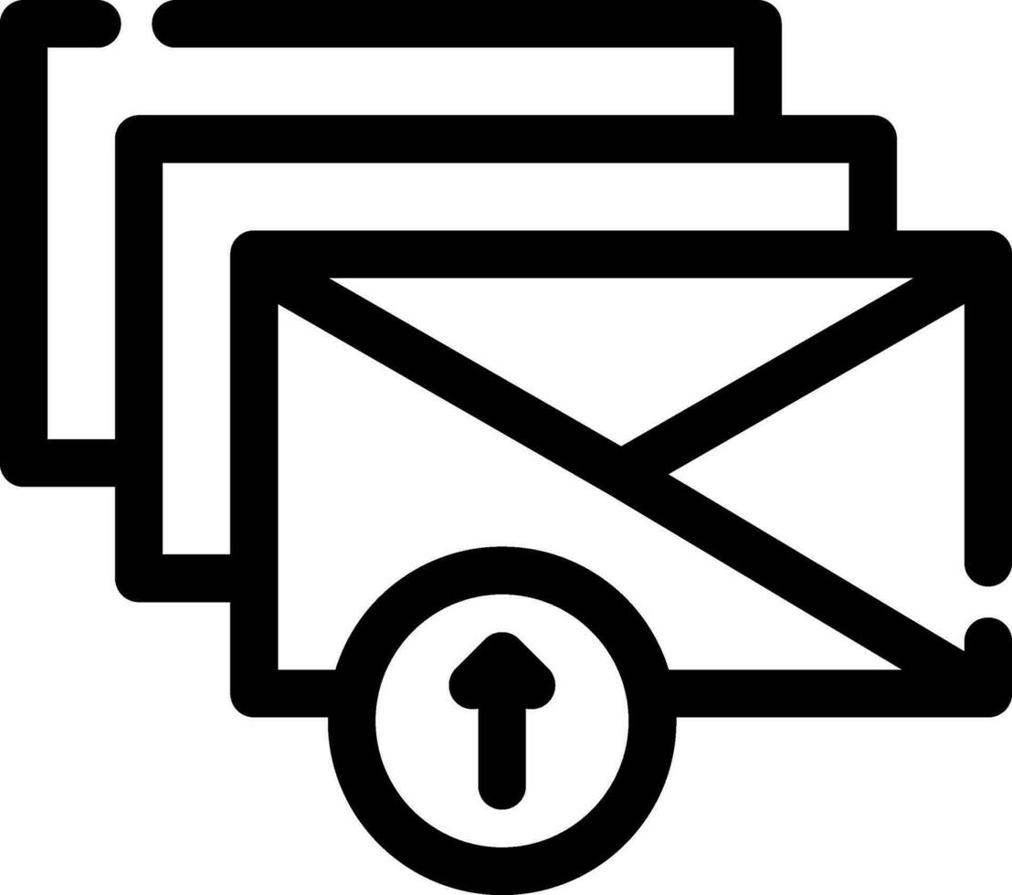 Email Blasts Creative Icon Design vector
