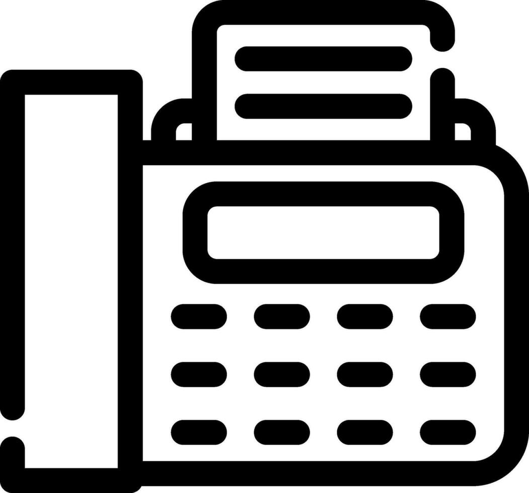 Fax Creative Icon Design vector