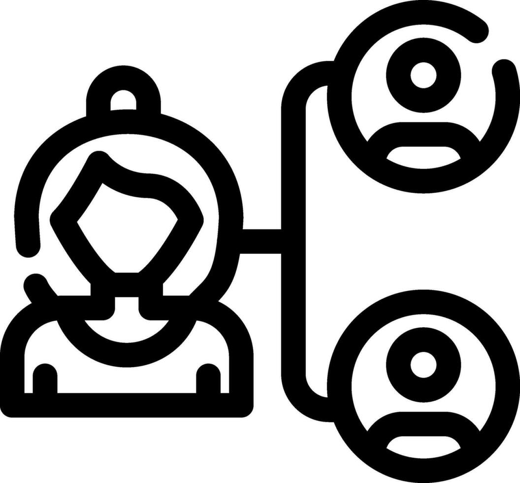 Manager Creative Icon Design vector