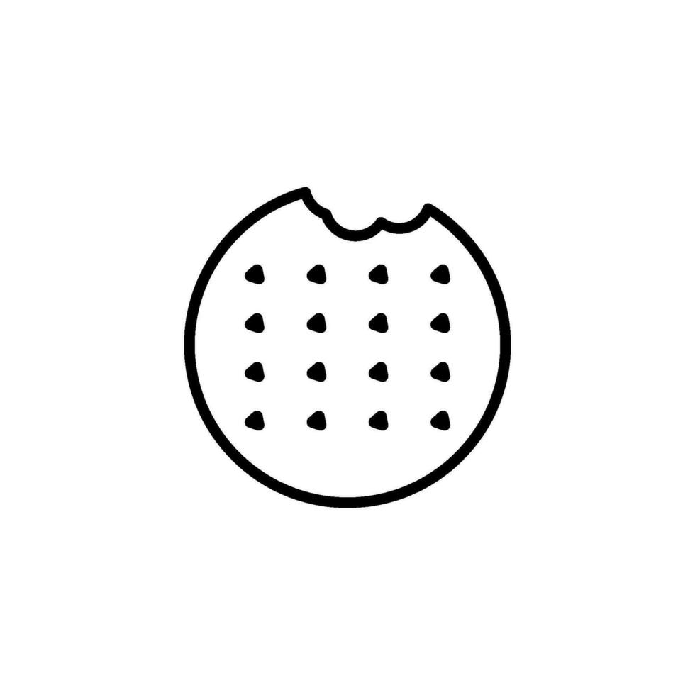 biscuit icon vector design templates