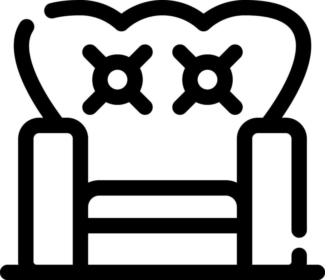 Armchair Creative Icon Design vector