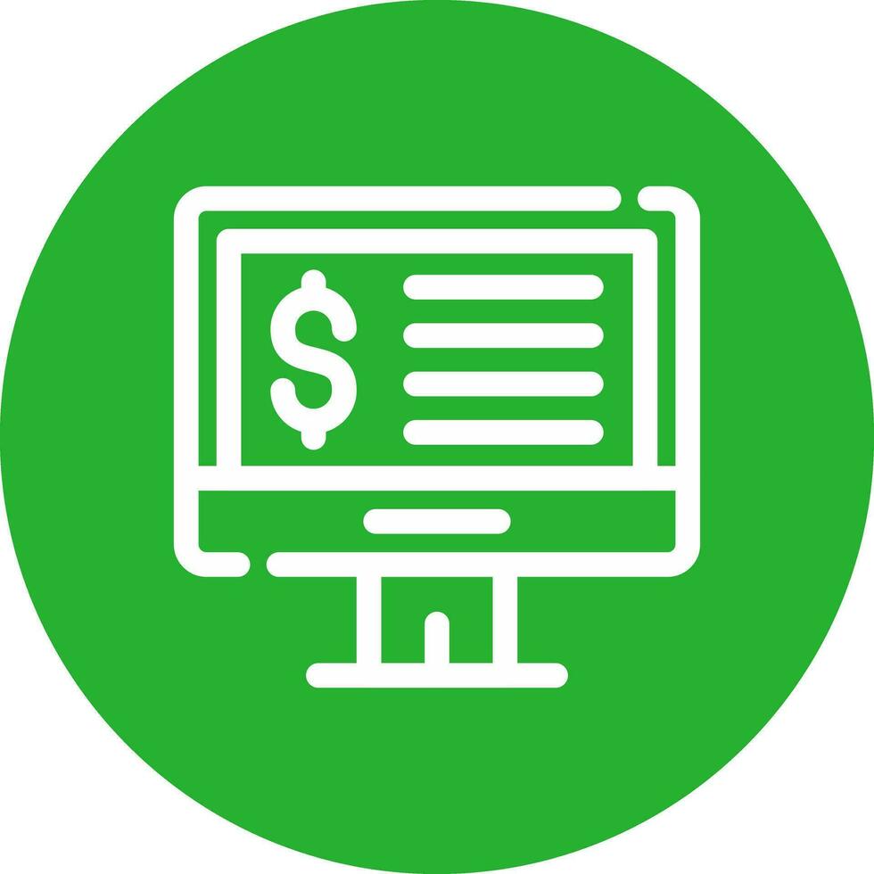 Online Donation Creative Icon Design vector