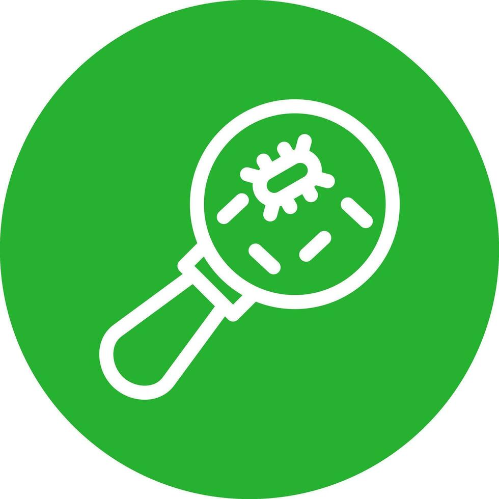 Microbiology Creative Icon Design vector