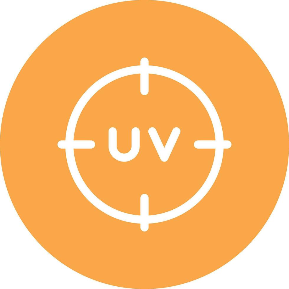 Uv Creative Icon Design vector