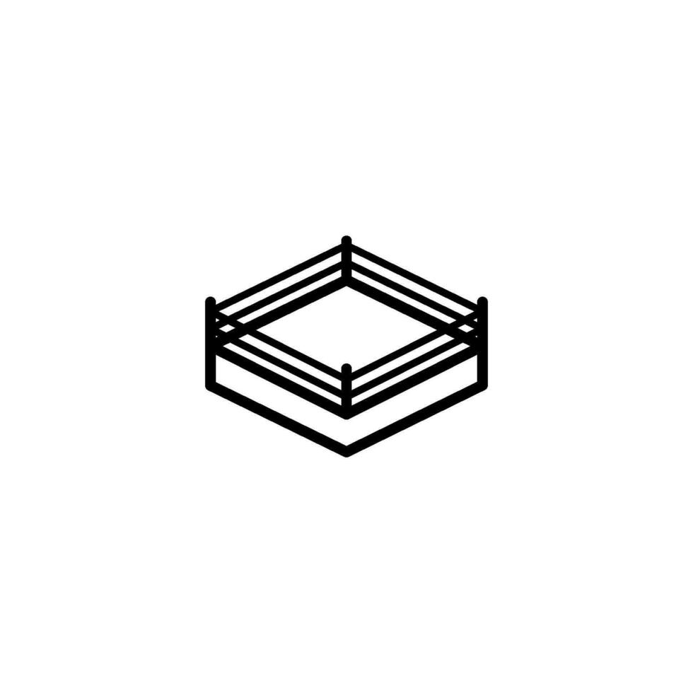 boxing ring icon vector design templates 30783851 Vector Art at Vecteezy