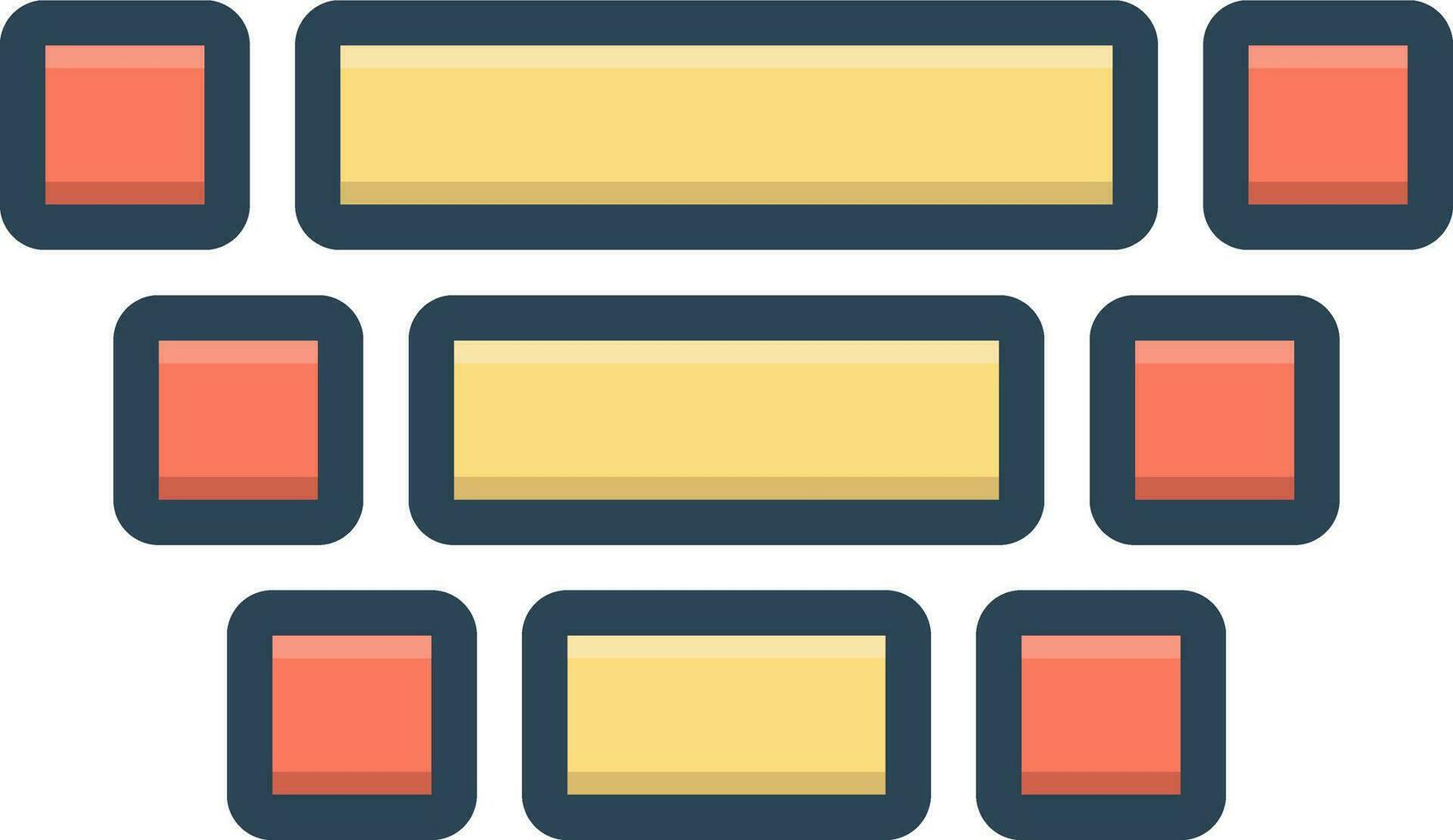 color icon for nested vector