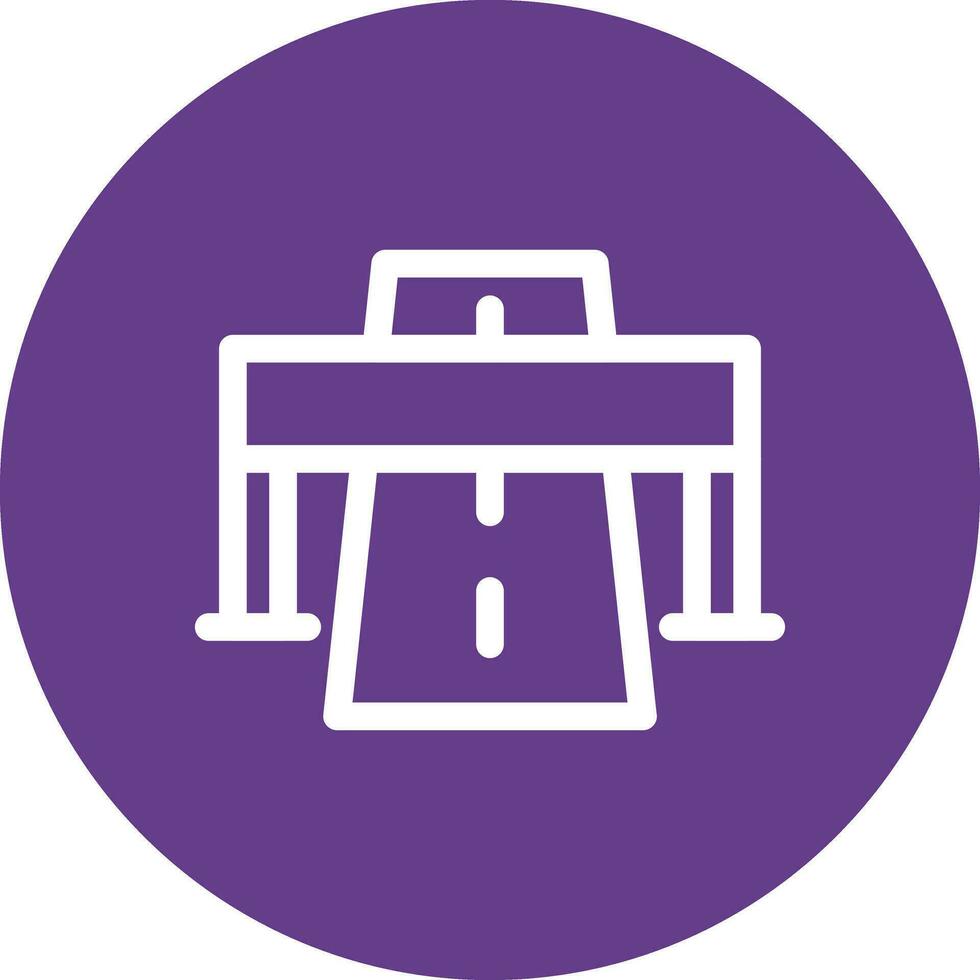 Motorway Creative Icon Design vector