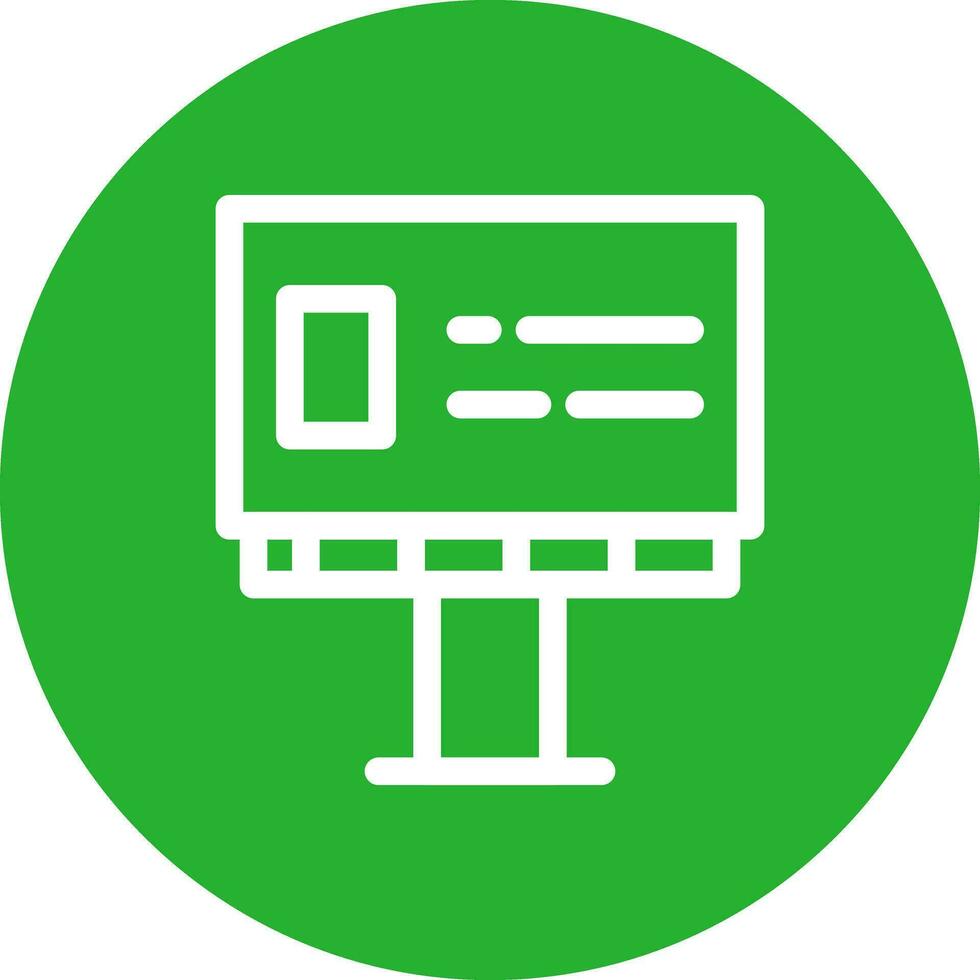 Advertising Creative Icon Design vector