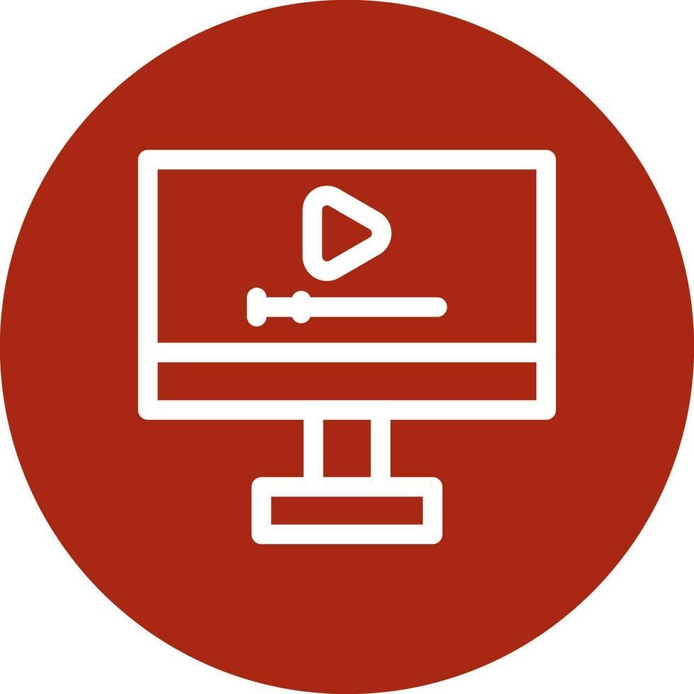 Video Creative Icon Design vector