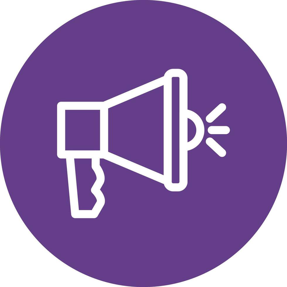Announce Creative Icon Design vector