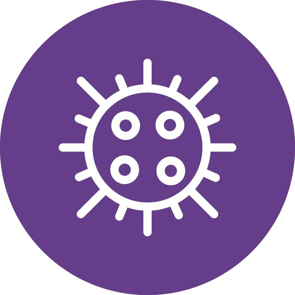 Virus Creative Icon Design vector