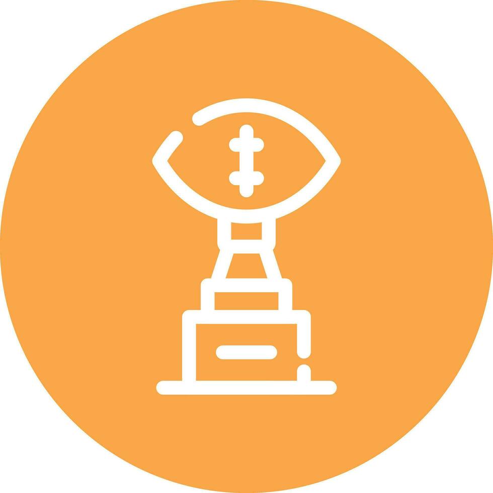 Trophy Creative Icon Design vector