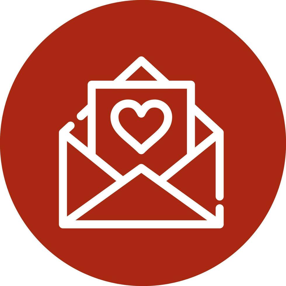 Love Letter Creative Icon Design vector