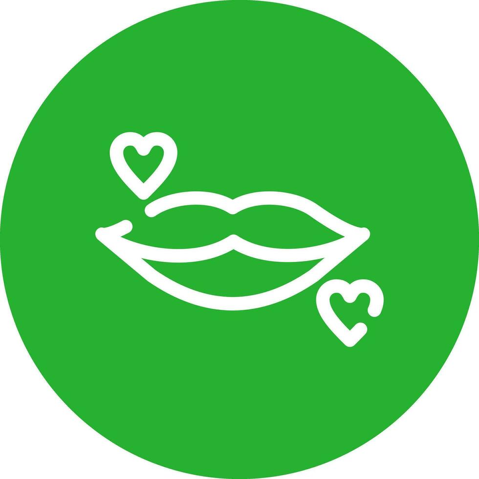 Lips Creative Icon Design vector