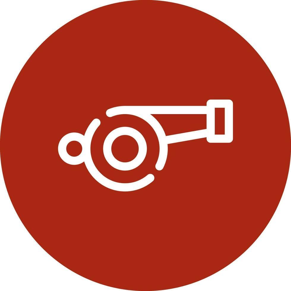 Whistle Creative Icon Design vector