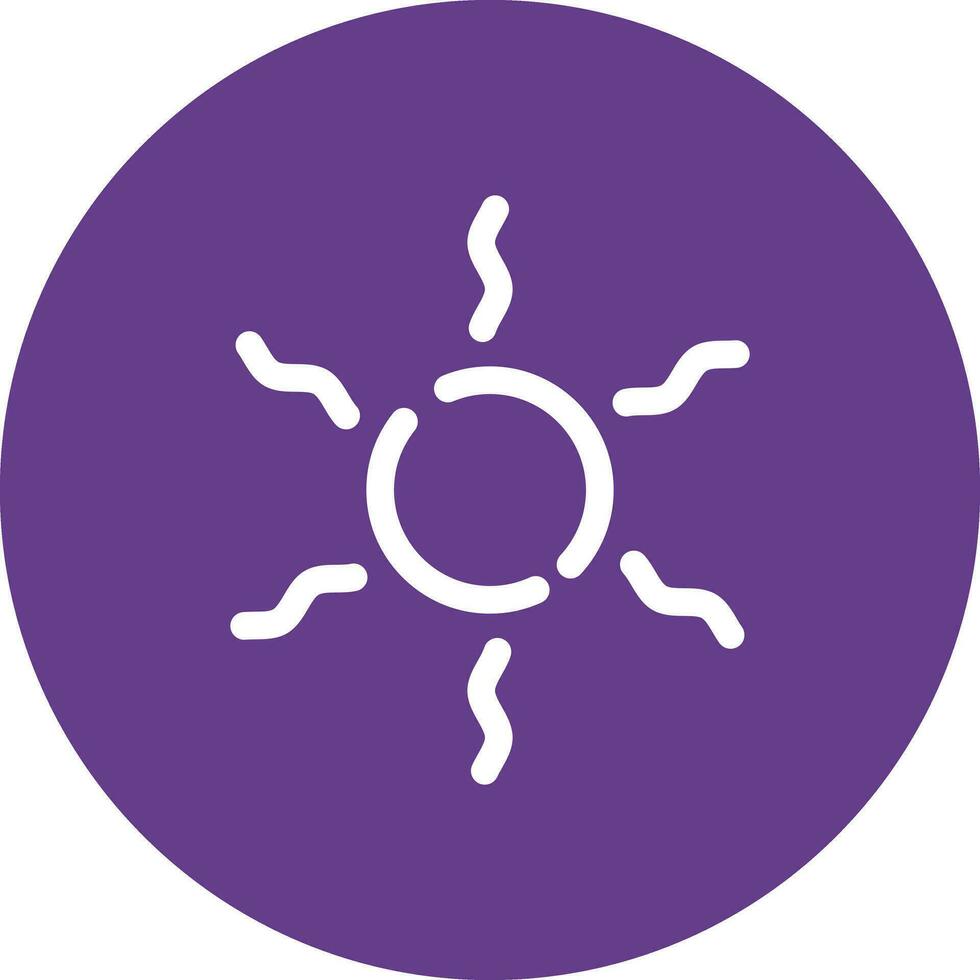 Sun Creative Icon Design vector