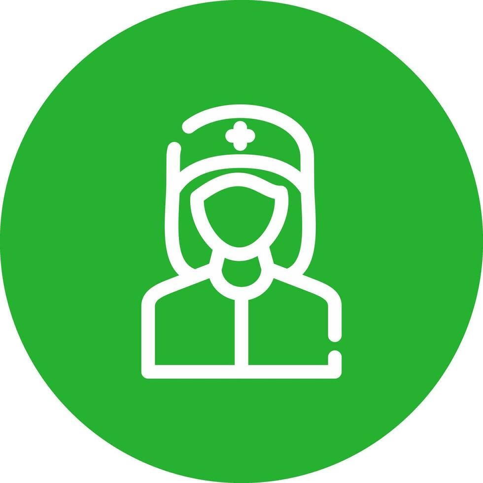 Nurse Creative Icon Design vector