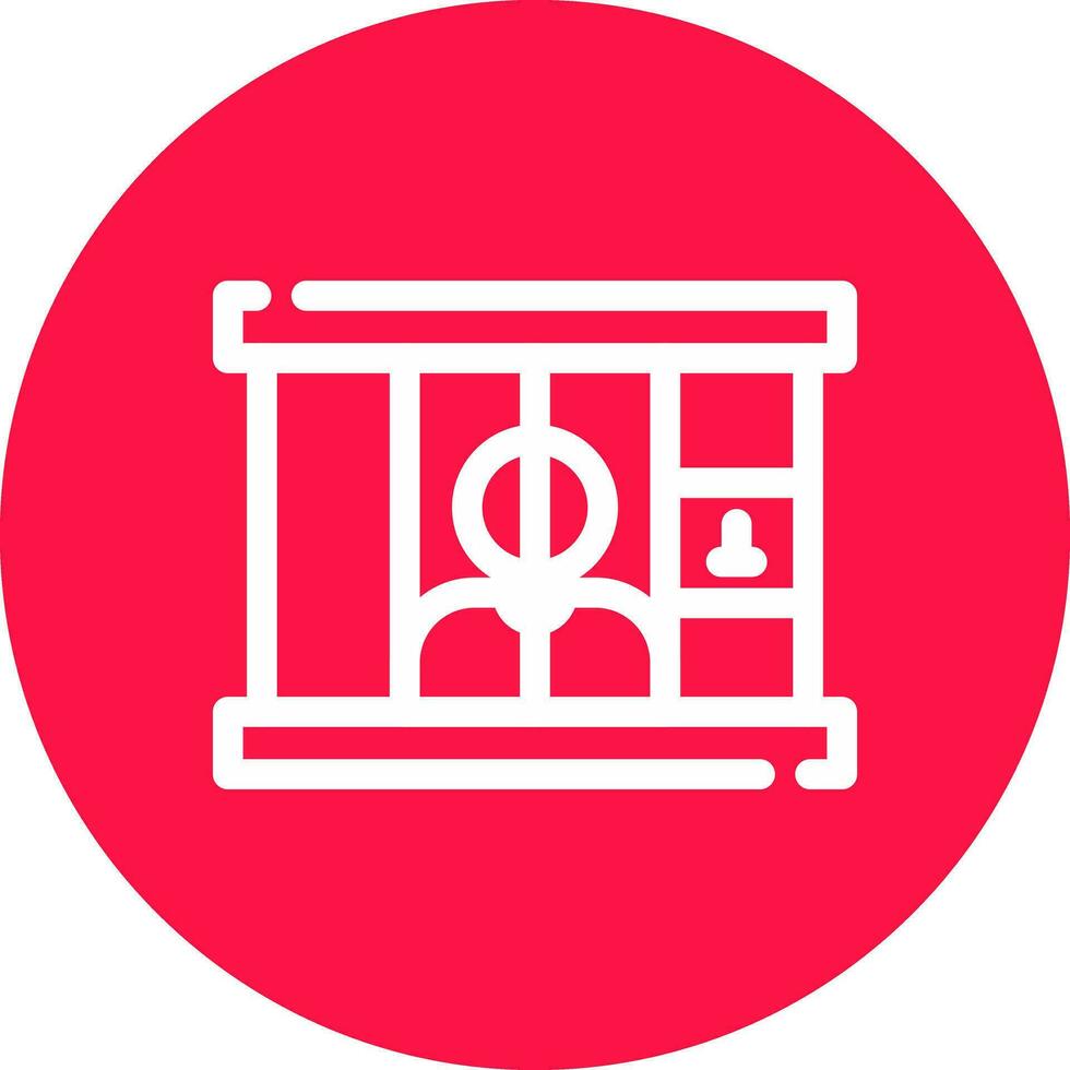 Prison Creative Icon Design vector