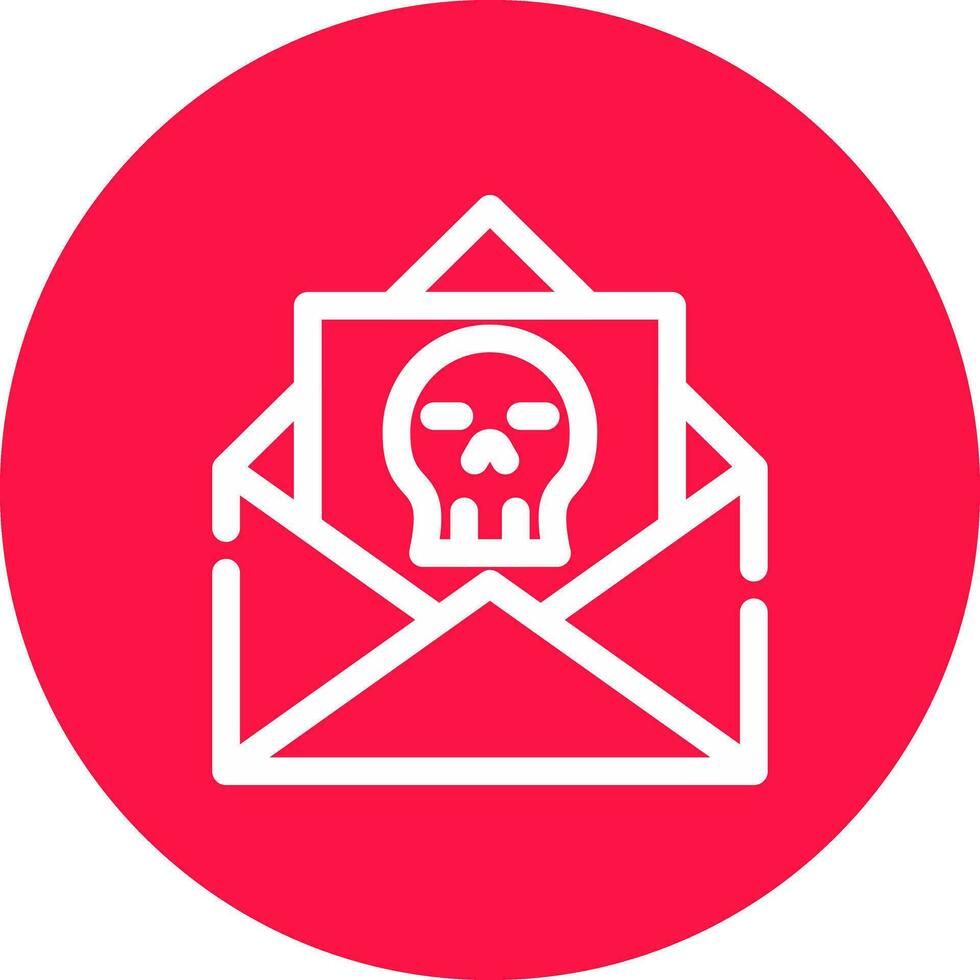 Blackmail Creative Icon Design vector