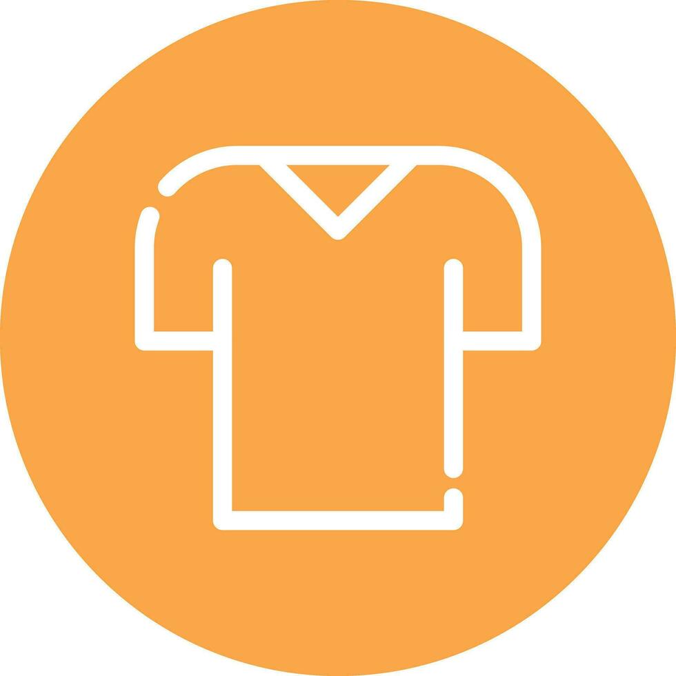 T-Shirt Creative Icon Design vector