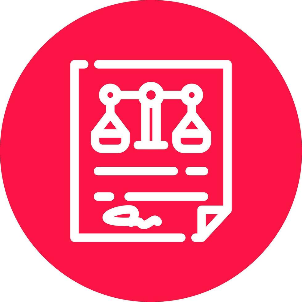 Law Creative Icon Design vector