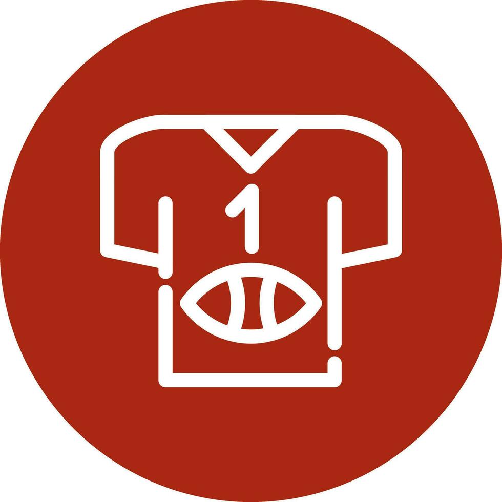 American Football Creative Icon Design vector