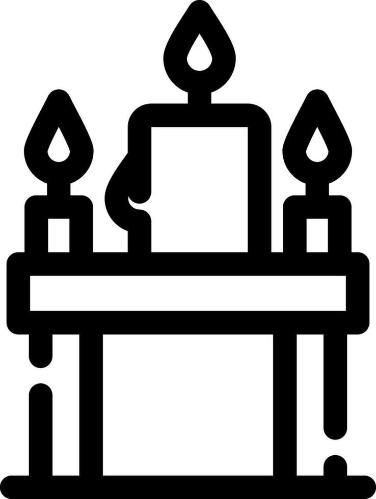 Candles Creative Icon Design vector