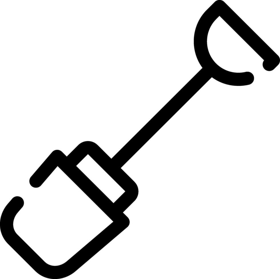 Shovel Creative Icon Design vector
