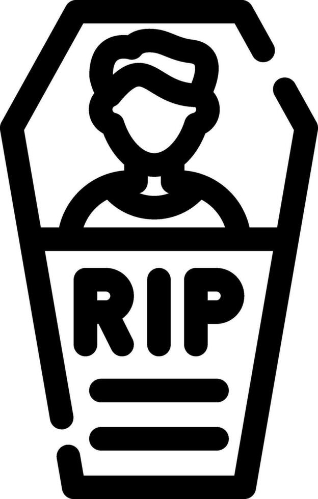 People Coffin Creative Icon Design vector