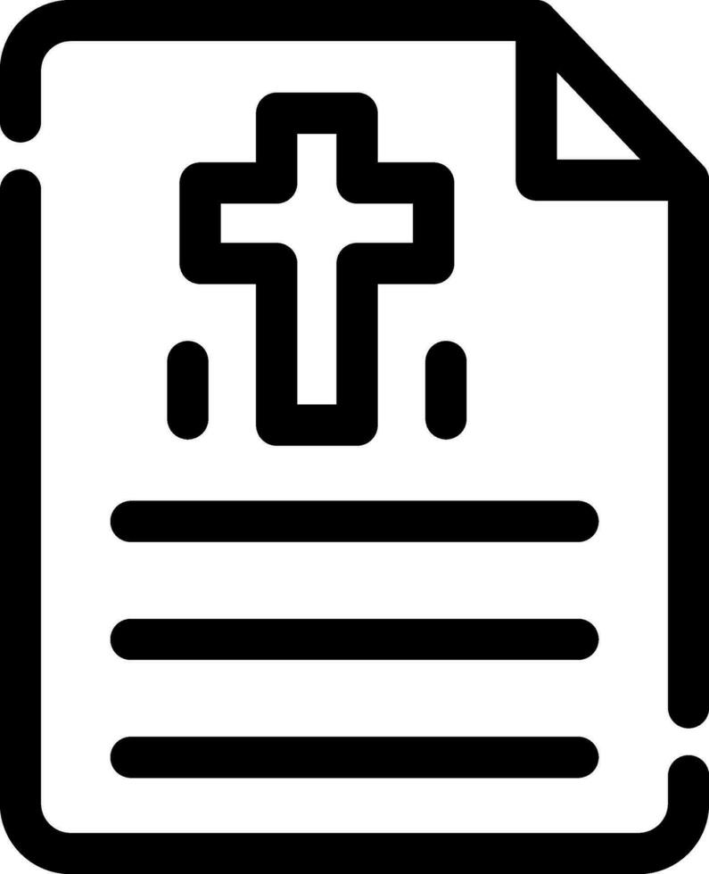 Death Announcement Creative Icon Design vector