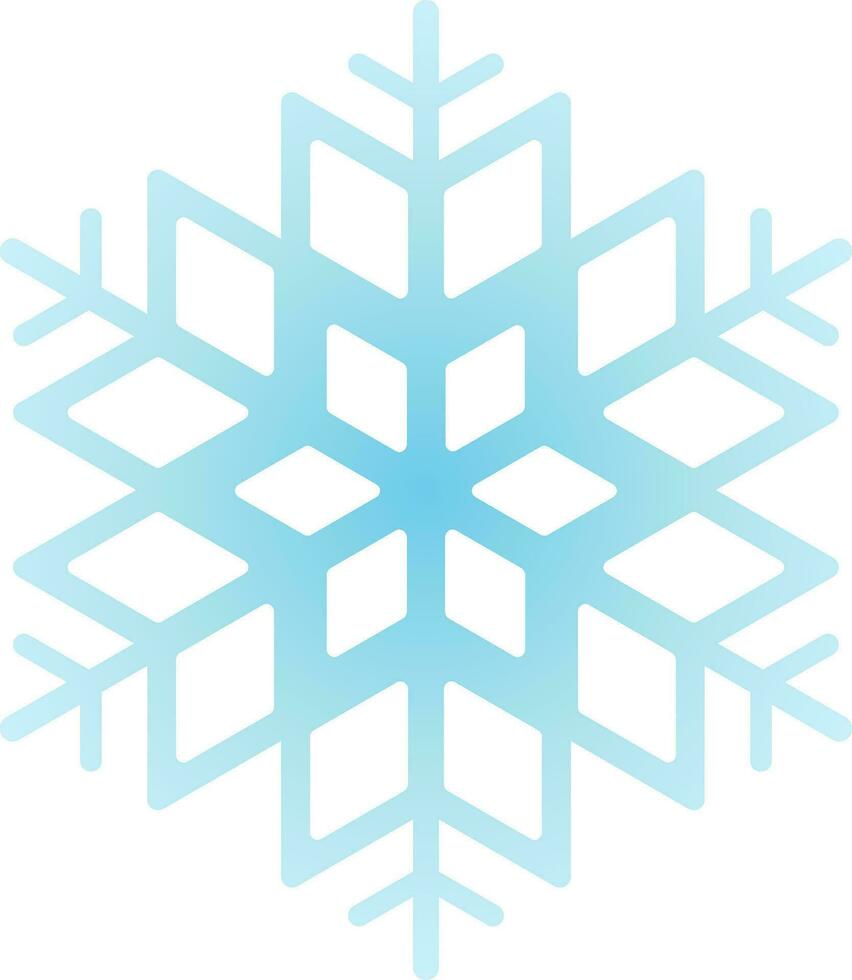 Snowflake icon vector for winter event. Simple snowflake vector in cold season. Snowflake design as an icon, symbol, winter or Christmas decoration