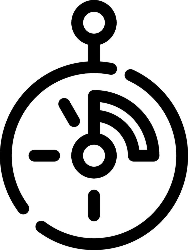 Stopwatch Creative Icon Design vector