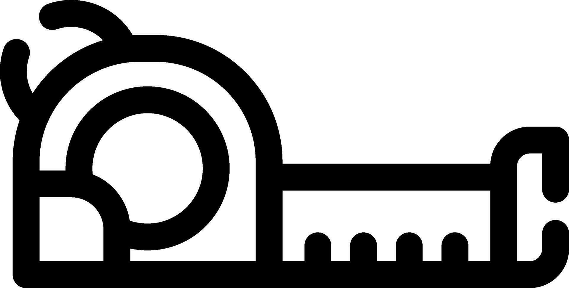 Measuring Tape Creative Icon Design vector