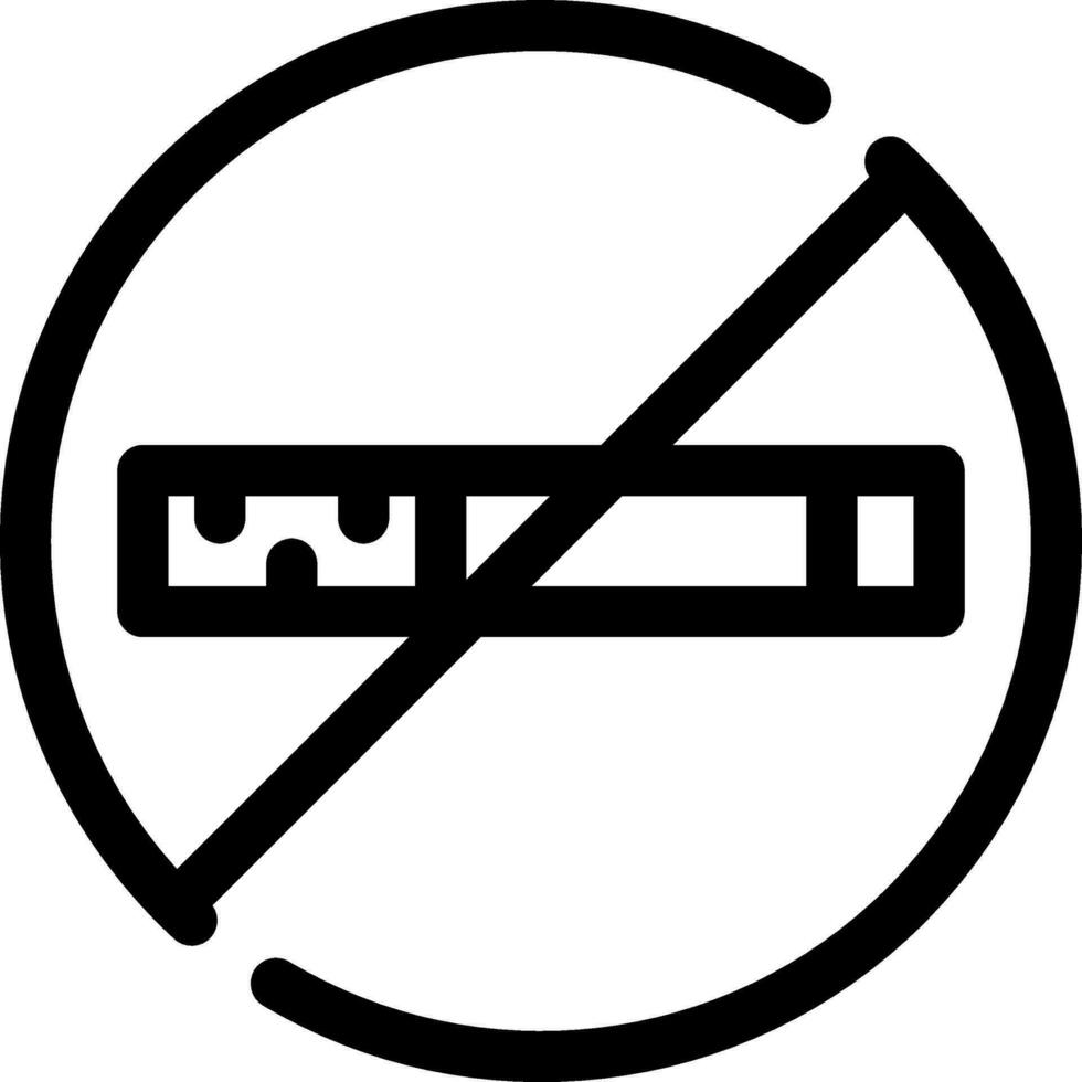 No Smoking Creative Icon Design vector