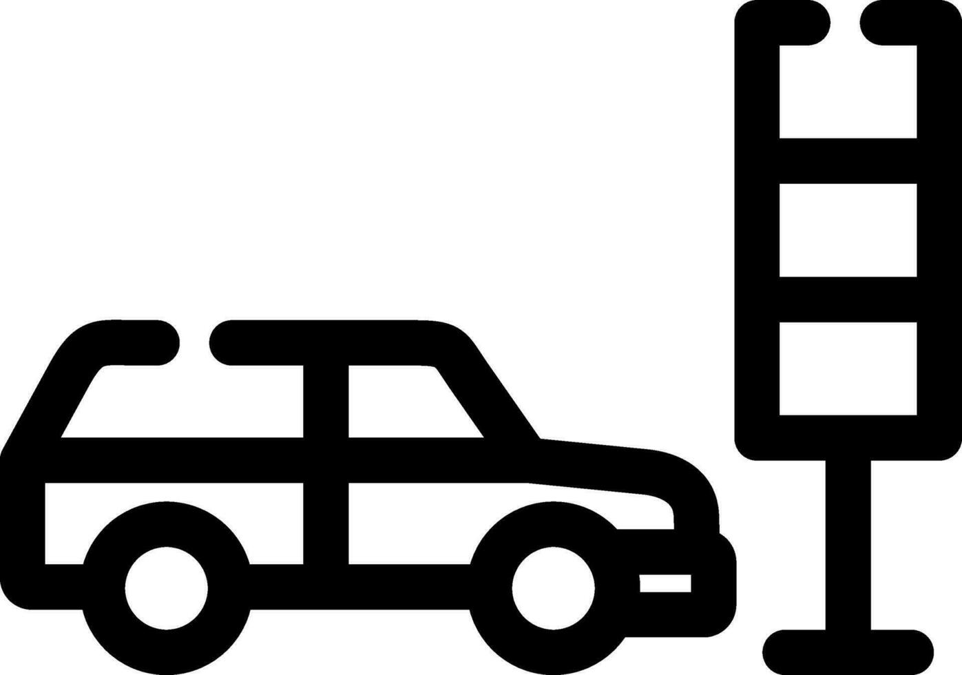 Taxi Signal Creative Icon Design vector