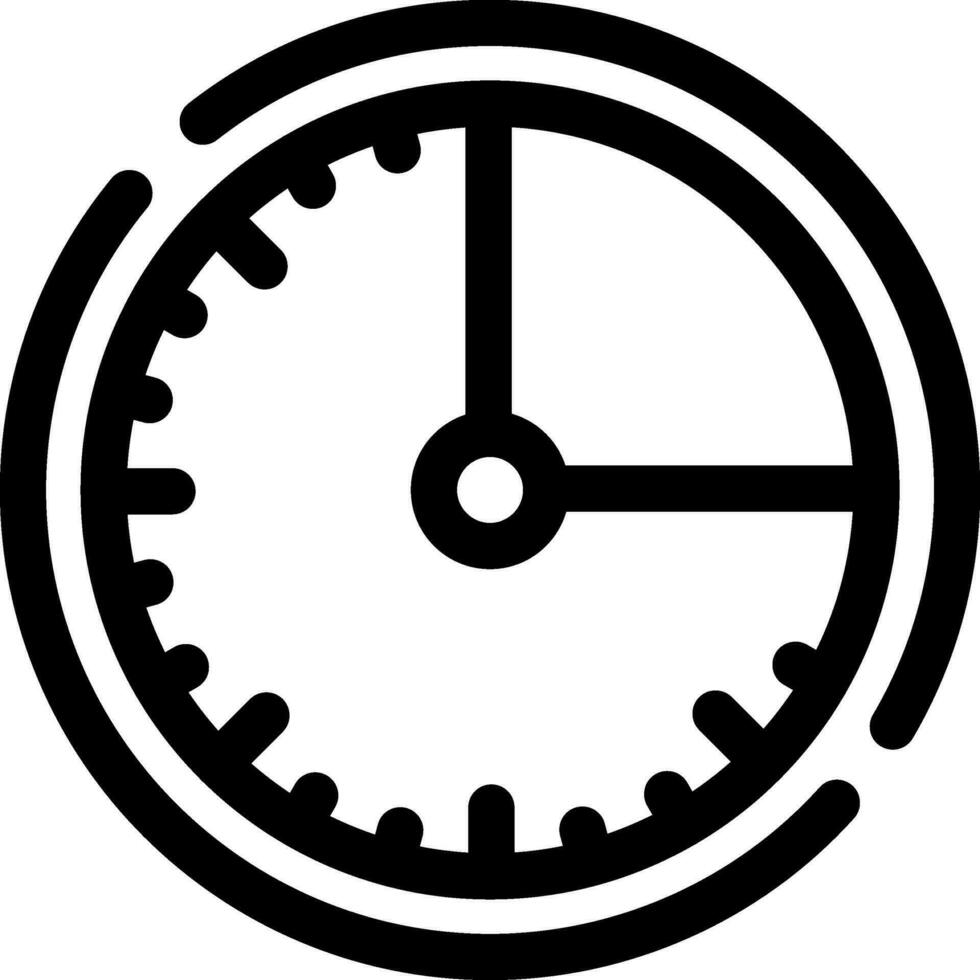 Time Quarter Creative Icon Design vector