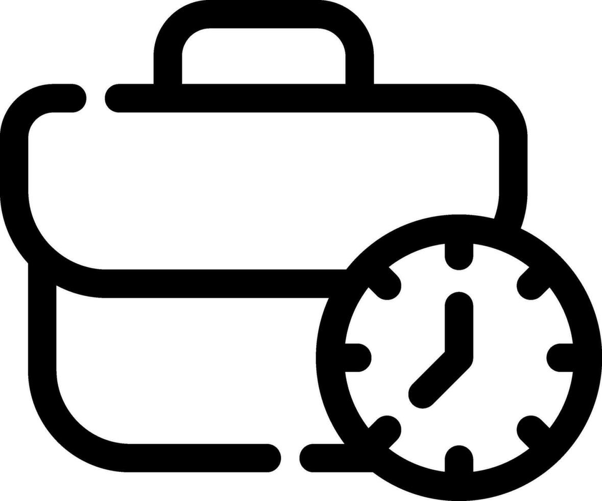 Business Time Creative Icon Design vector