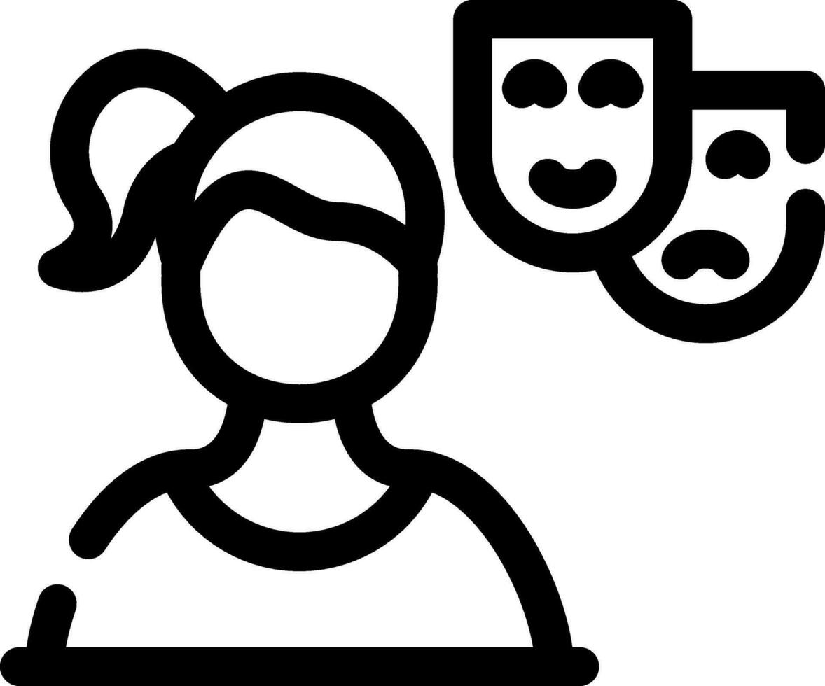 Drama Creative Icon Design vector