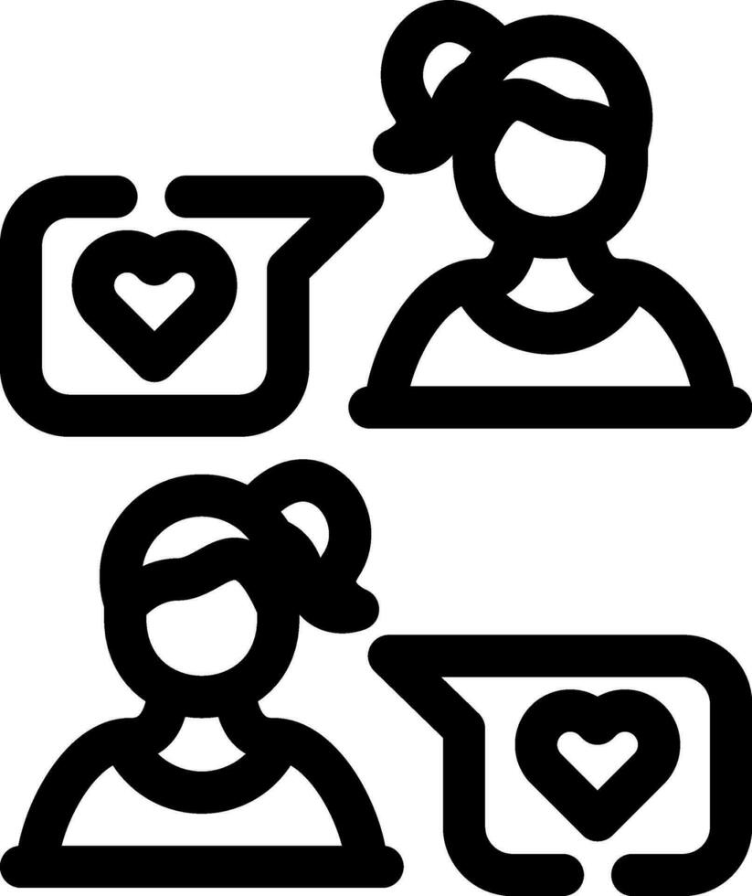 Friendship Creative Icon Design vector