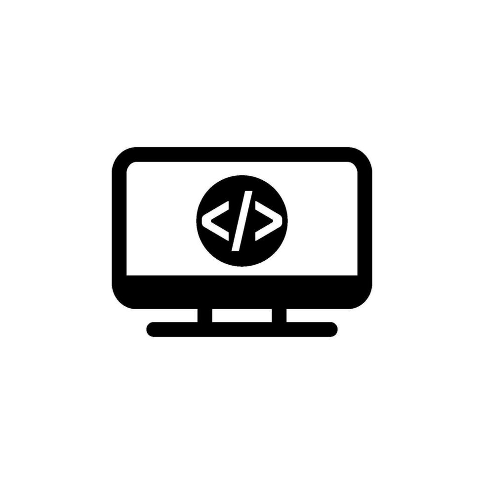coding icon vector design templates