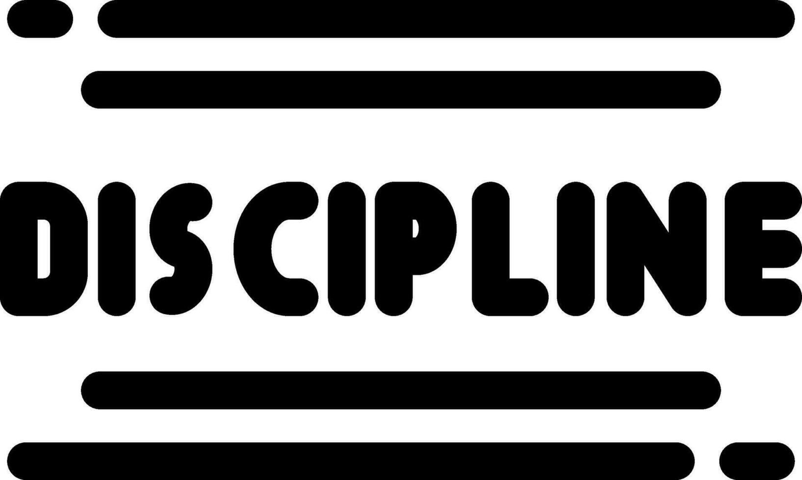 disciplina creativo icono diseño vector