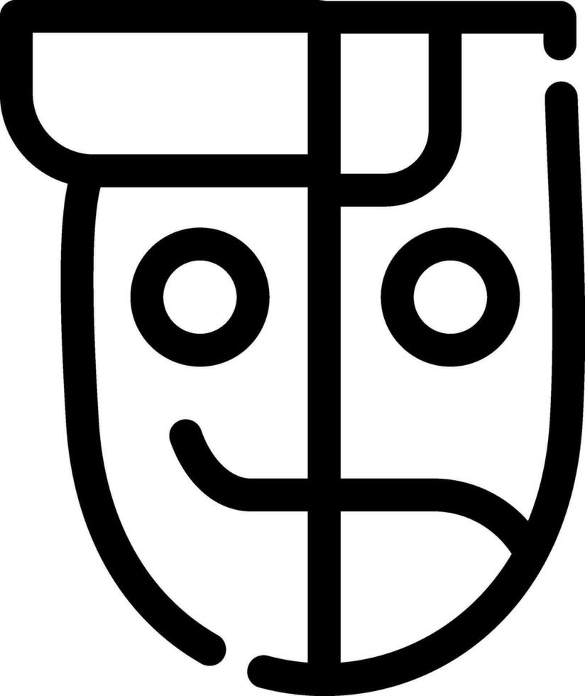 Cyborg Creative Icon Design vector